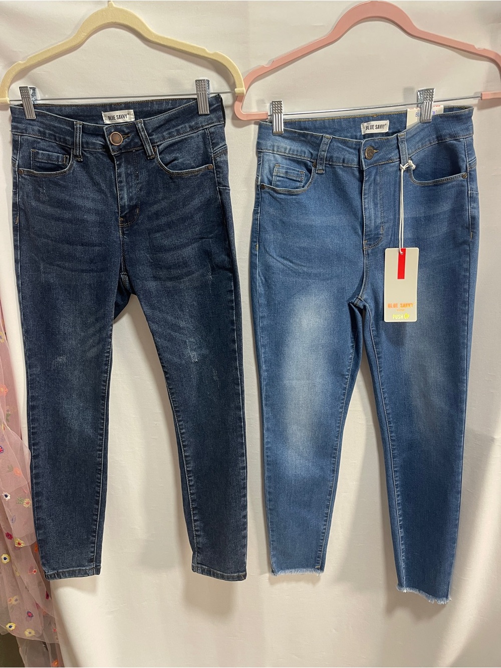Blue Skinny Jeans for Women -